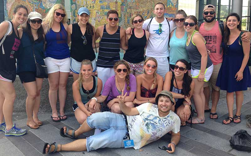 Photo of People on Birthright Israel